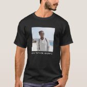 Aangepaste fototekst t-shirt (Voorkant)