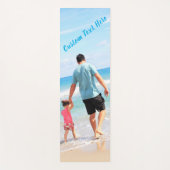 Aangepaste fototekst Yoga Mat Your Family Photos D (Voorkant)