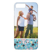 Aangepaste fototextuur lachschedel Case-Mate iPhone case (Achterkant)
