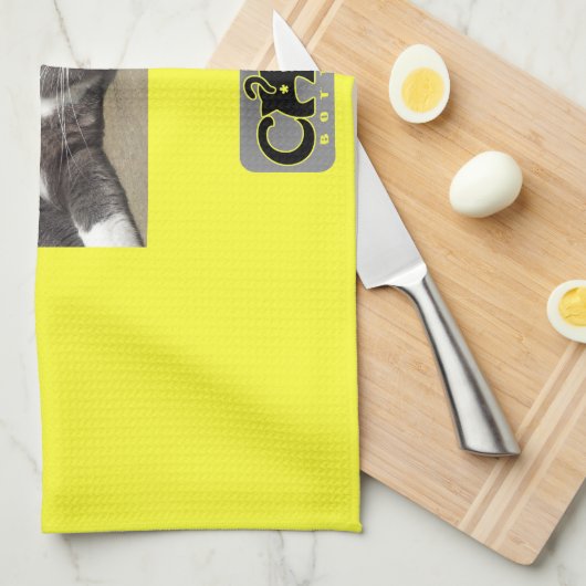 Aangepaste fototheedoek theedoek (Quarter Fold)