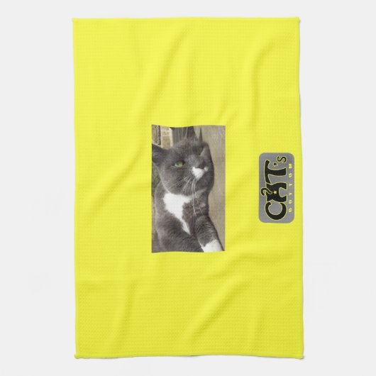 Aangepaste fototheedoek theedoek (Verticaal)