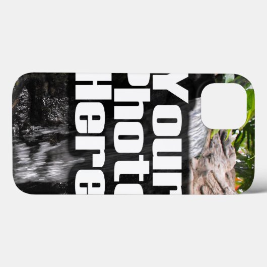 Aangepaste fototoetsenbord Case-Mate iPhone case (Achterkant (horizontaal))