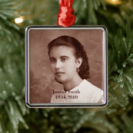 Aangepaste fototoetsenbord metalen ornament (Boom)