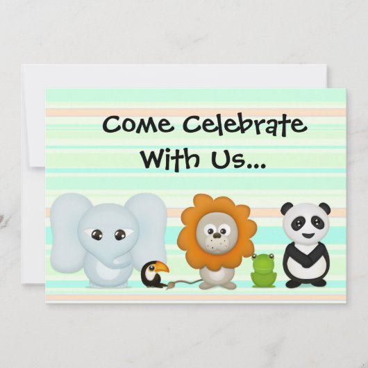 Aangepaste fotouitnodiging, eerste verjaardag of d kaart (Voorkant)