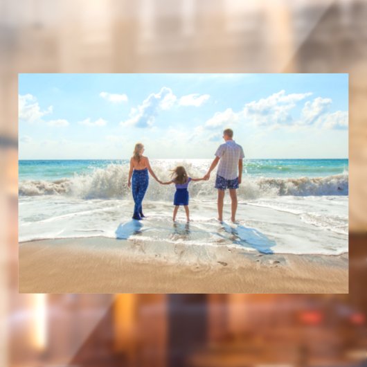 Aangepaste fotovensterklemming op maat raamsticker (Vel 2)