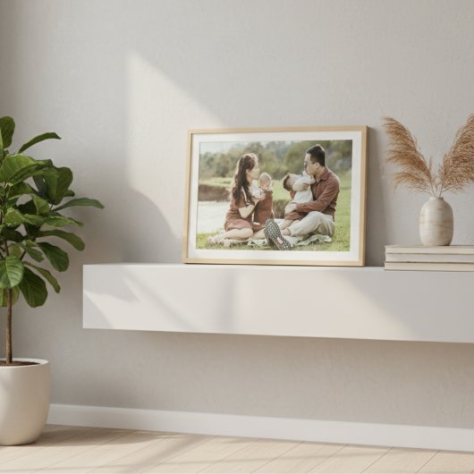 Aangepaste fotovergroting foto afdruk