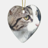 Aangepaste fotoversiering voor gezelschapsdieren | keramisch ornament (Links)