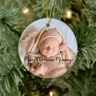 Aangepaste fotoversieringen keramisch ornament