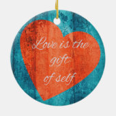 Aangepaste fotoversieringen keramisch ornament (Achterkant)