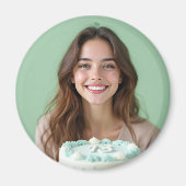 Aangepaste Fotoviering Keepsake Koelkast Magneet (Voorkant)