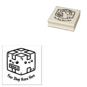 Aangepaste fragiele stempel voor kleine bedrijven  (Gestempeld)