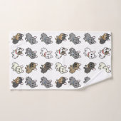 Aangepaste franchise badhanddoek set bad handdoek (Handdoek)