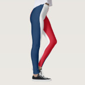 Aangepaste Frankrijk Print | Gepersonaliseerde Fra Leggings (Rechts)