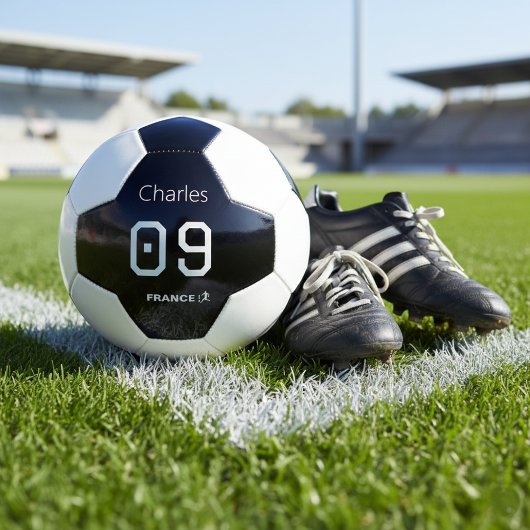 Aangepaste Frankrijk Voetbal - Voeg Je Naam Toe
