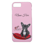 Aangepaste Franse Bull Dog - Frenchie - Love Case-Mate iPhone Case (Achterkant)