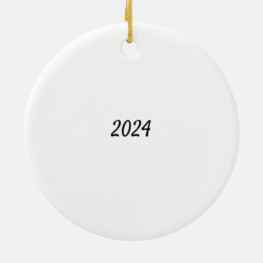 Aangepaste Franse Bulldog Keramisch Ornament (Achterkant)