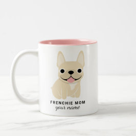 Aangepaste Franse Bulldog Mok Naam & Zin & kleur