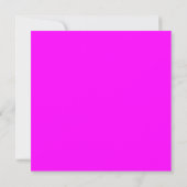 Aangepaste frase citaten, moderne magenta witte ka (Achterkant)