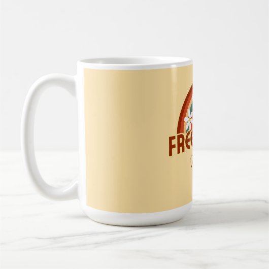 Aangepaste Freelancer Life Mok met naam (Links)