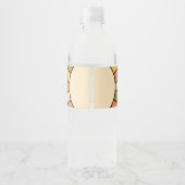 Aangepaste Friendsgiving-waterfleslabels Waterfles Etiket (Achterkant)