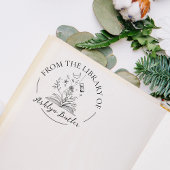 Aangepaste 'From the Library Of' stempel