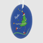 Aangepaste front-/back-kerstboomrunner © ornament (voorkant)