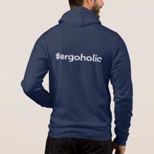 Aangepaste front-erg training hoodie