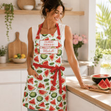 Aangepaste Fruit Schort – Culinaire Wetenschap doo