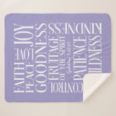 Aangepaste Fruitage van de Spirit Sherpa Blanket Deken (Voorkant (horizontaal))