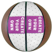 Aangepaste fullsize basketbal | Premium sportcadea (Verticaal)