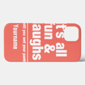 Aangepaste FUN & LAUGHS-naam en hoesjes voor kleur (Achterkant (horizontaal))