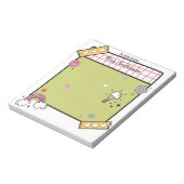 Aangepaste Fun Teacher Appreciation Notitieblok (Linkerzijde)