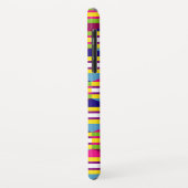 Aangepaste Funky Stripes, driehoekspatroon Case-Mate iPhone Case (Achterkant/links)