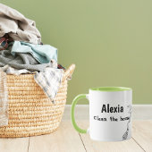 Aangepaste Funny Cleaning Quote Mok