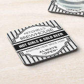 Aangepaste Funny Home Bar Brewhouse-Onderzetters Drankjes Onderzetter (Linkerzijde)