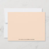 Aangepaste Funny Kitten Happy Birthday Wenskaart Bedankkaart (Achterkant)