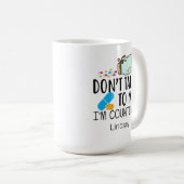 Aangepaste Funny Pharmacist/Tech Coffee Mok (Voorkant rechts)