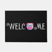 Aangepaste Funny Shaded Clown Face Emoji Custom Deurmat (Voorkant)