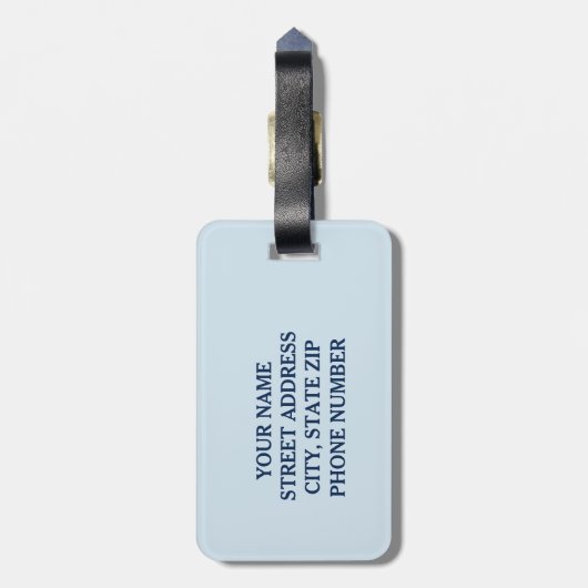 Aangepaste fysieke therapie bagagelabel (Achterkant verticaal)