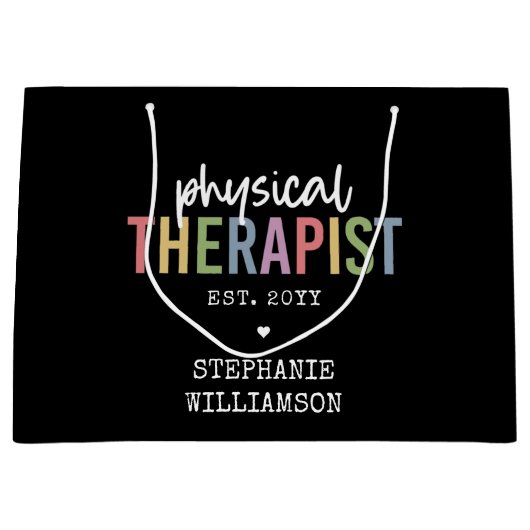 Aangepaste fysieke therapie PT Afstuderen Groot Cadeauzakje (Voorkant)