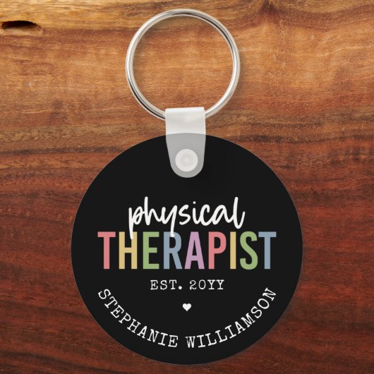 Aangepaste fysieke therapie PT Afstuderen Sleutelhanger (Voorkant)