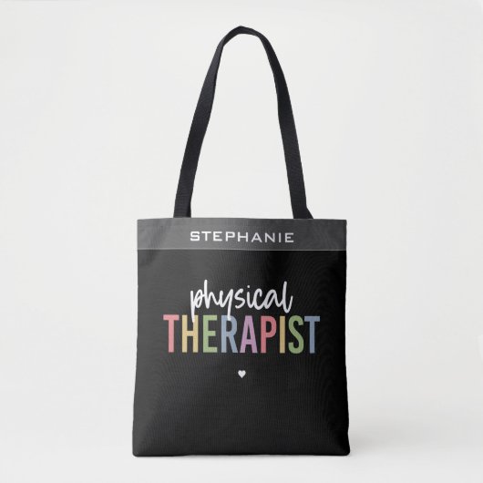 Aangepaste fysieke therapie PT Afstuderen Tote Bag (Voorkant)