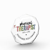 Aangepaste fysieke therapist PT Afstuderen cadeaus Fotoblokken (Links)