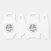 Aangepaste Gable Favoriete Boxen 25% OFF Bulk Kope Bedankdoosjes (Ongevouwen)