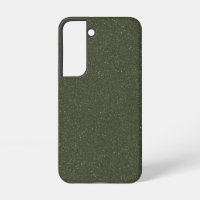 Aangepaste Galaxy S22 Hoesje – Moss Green Speckle