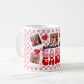 Aangepaste Galentine's Gang Fotocollage Koffiemok (Voorkant links)