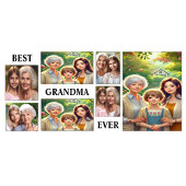 Aangepaste Galerij van Zeven Afbeelding met Tekst  Koffiemok