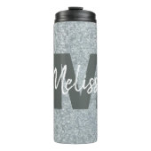 Aangepaste galvaniseerde metalen thermosbeker (Voorkant)