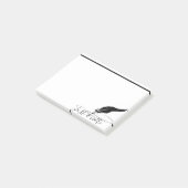 Aangepaste ganzenveer  post-it® notes (Schuin)