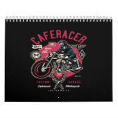 aangepaste garage café racer kalender (Hoes)